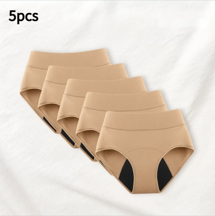 3-layer Absorbent Menstrual Women's Underwear With Breathable Holes