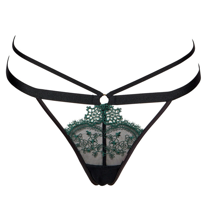 Lady Sexy See-through Suspender Strap Nightdress Mesh