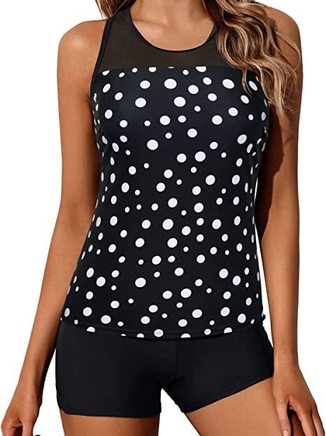 Seaside Vacation One-piece Bikini Women's Three-point Swimsuit Women