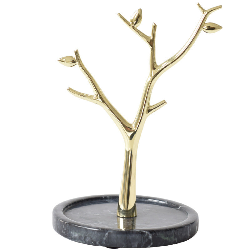 Marble Tree Jewelry Rack