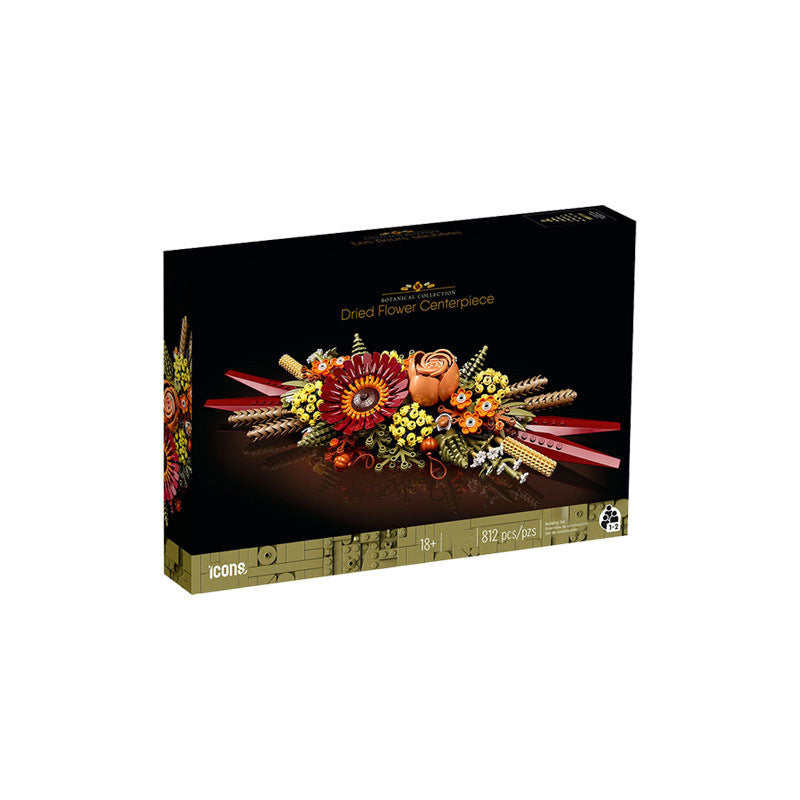 Plant Bouquet Puzzle Assembled Building Block Toys