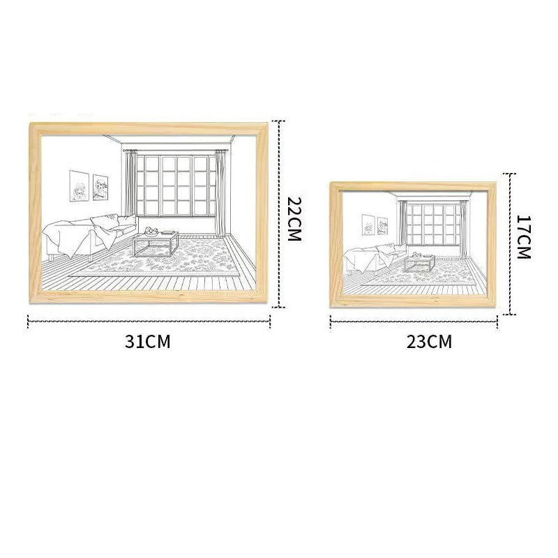 Starry Sky Beautiful Dream Simple Ins Creative Light Painting