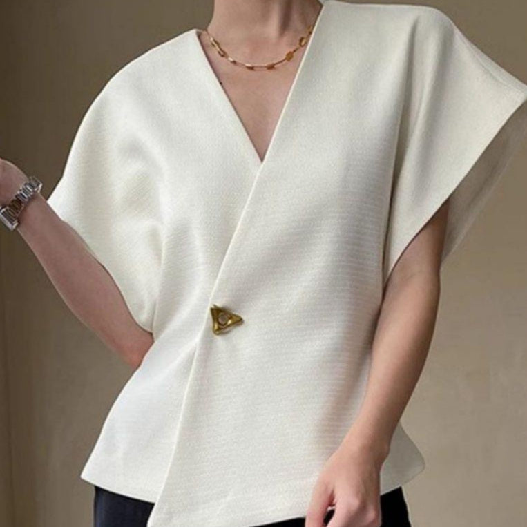Vest Suit French Style Temperament Top For Women