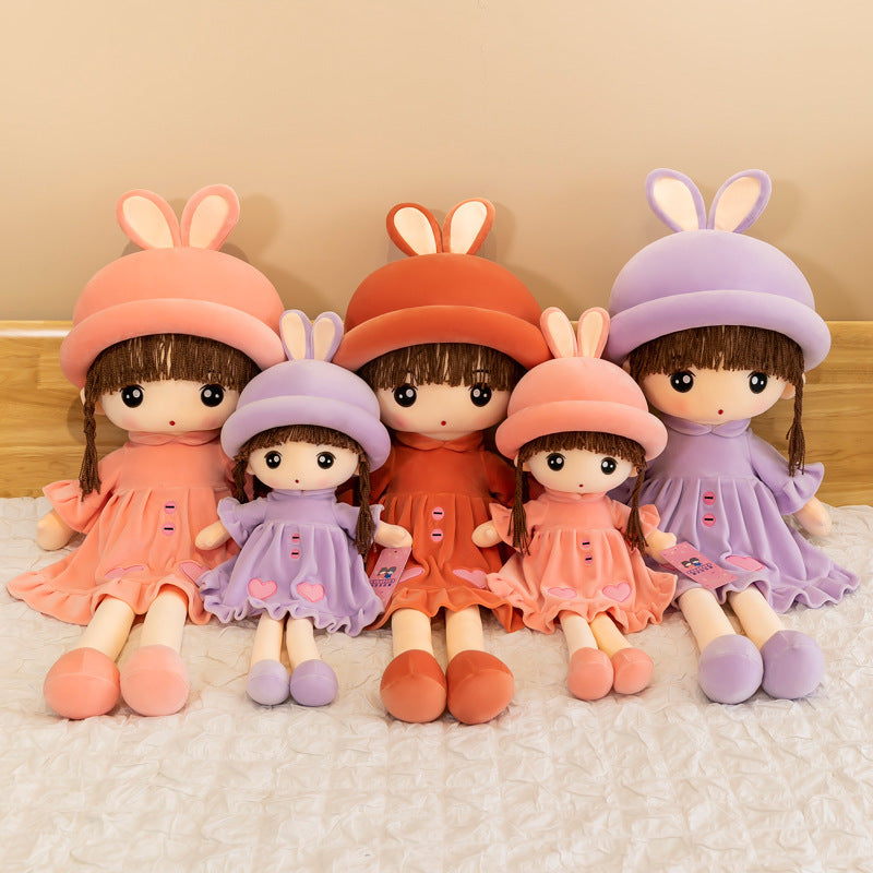 Girl Cute Rabbit Plush Toy Cartoon Doll