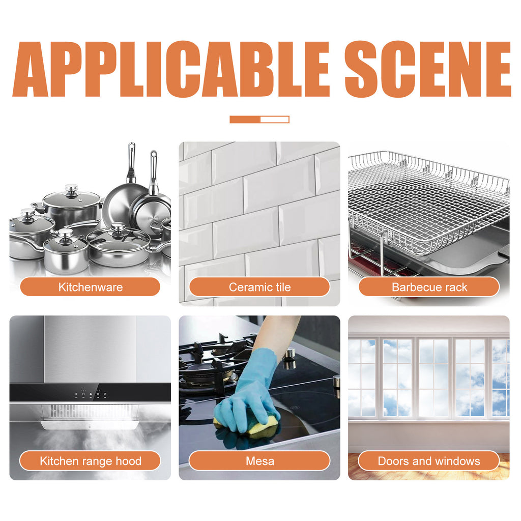 Stainless Steel Cookware Oil Cleaning Agent