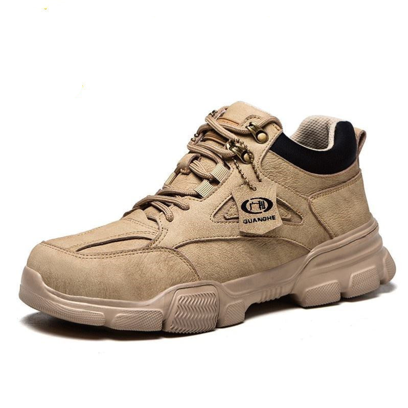 Anti-smashing, Anti-piercing And Deodorizing Lightweight Ultra-light Soft-soled Breathable Work Shoes