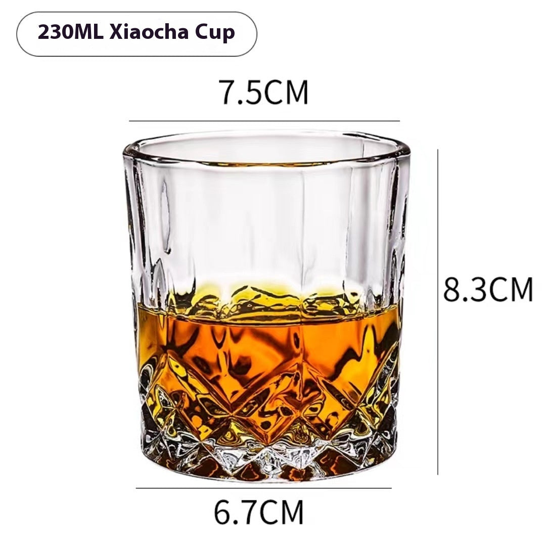 Whiskey Pure Drink Internet Celebrity Beer Brandy Glass Household High-end Classical Foreign Wine Bar Cup