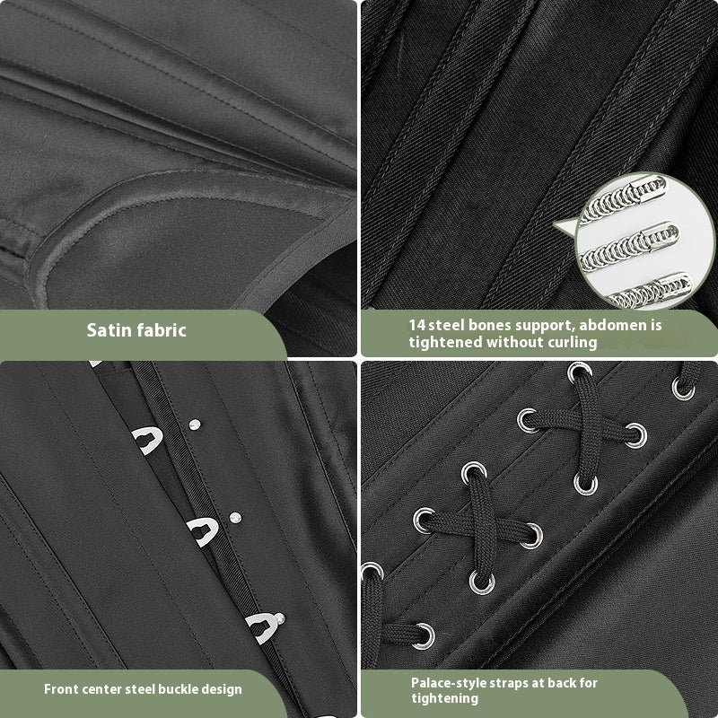 Court Corset Gothic Retro Color