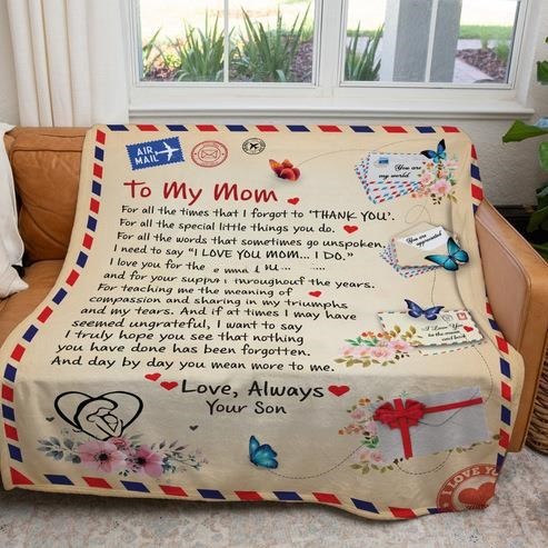 Digital Printing Flannel Envelope Cover Blanket