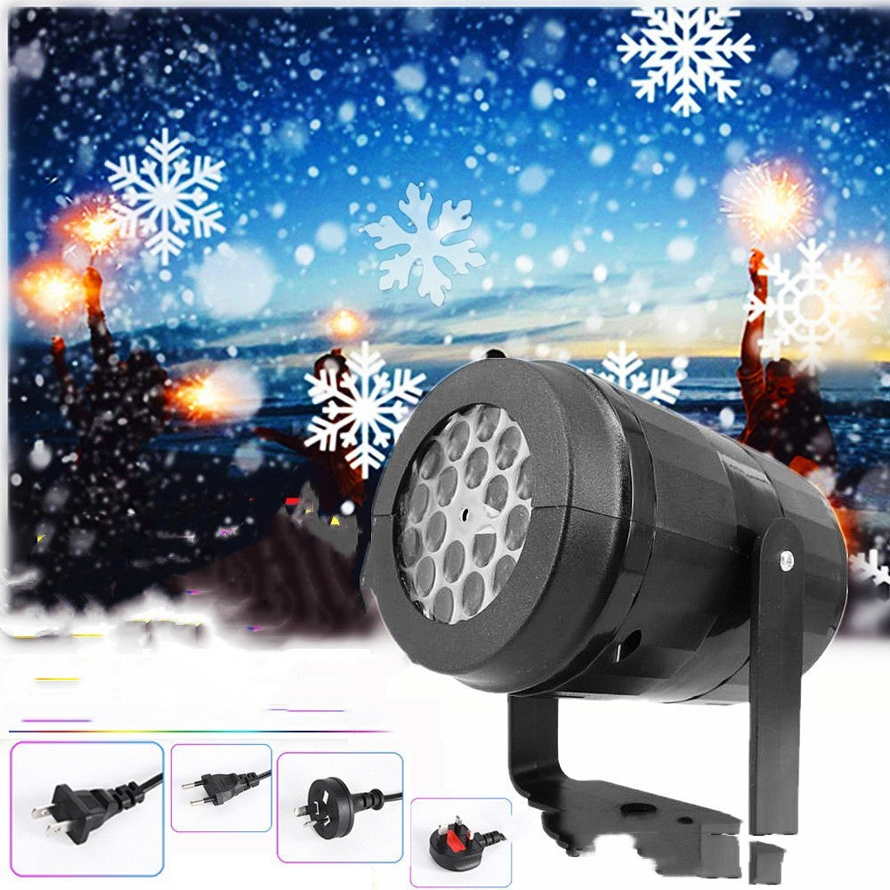 16 Pattern Christmas Projection Lamp
