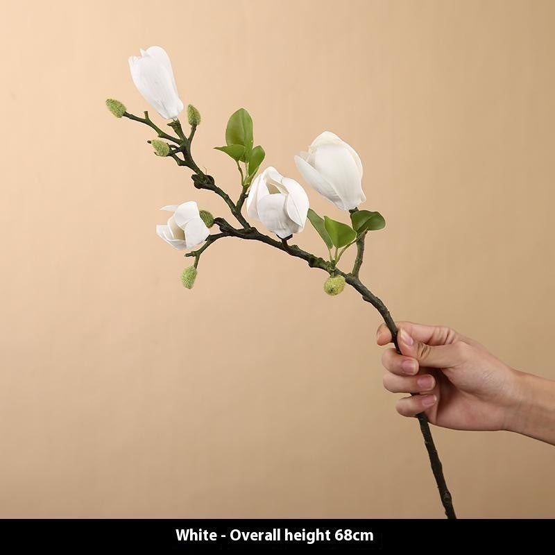 Magnolia Artificial Fake Flower Decoration