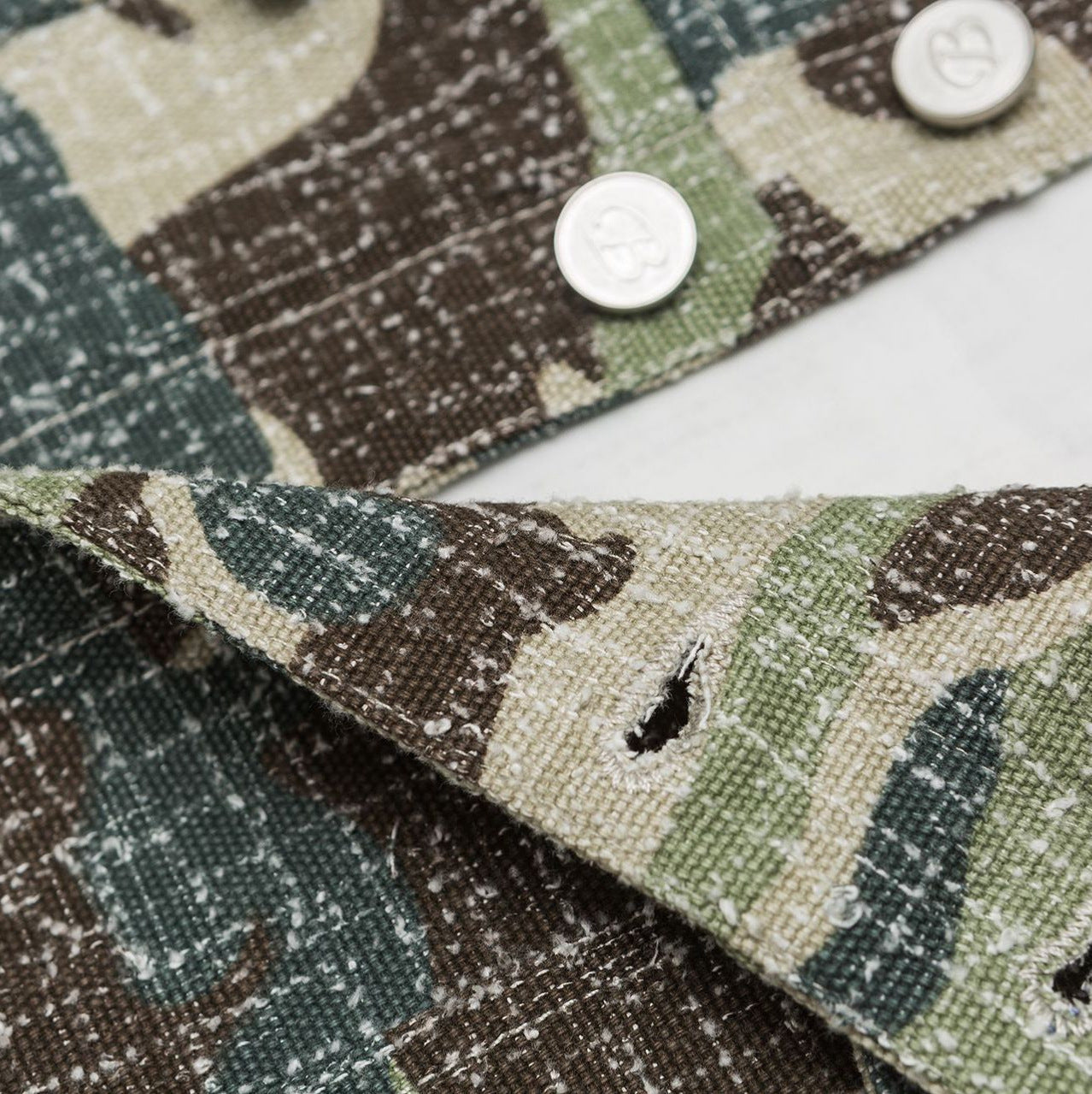 Real Shot American Street Retro Camouflage Cargo Jacket Coat