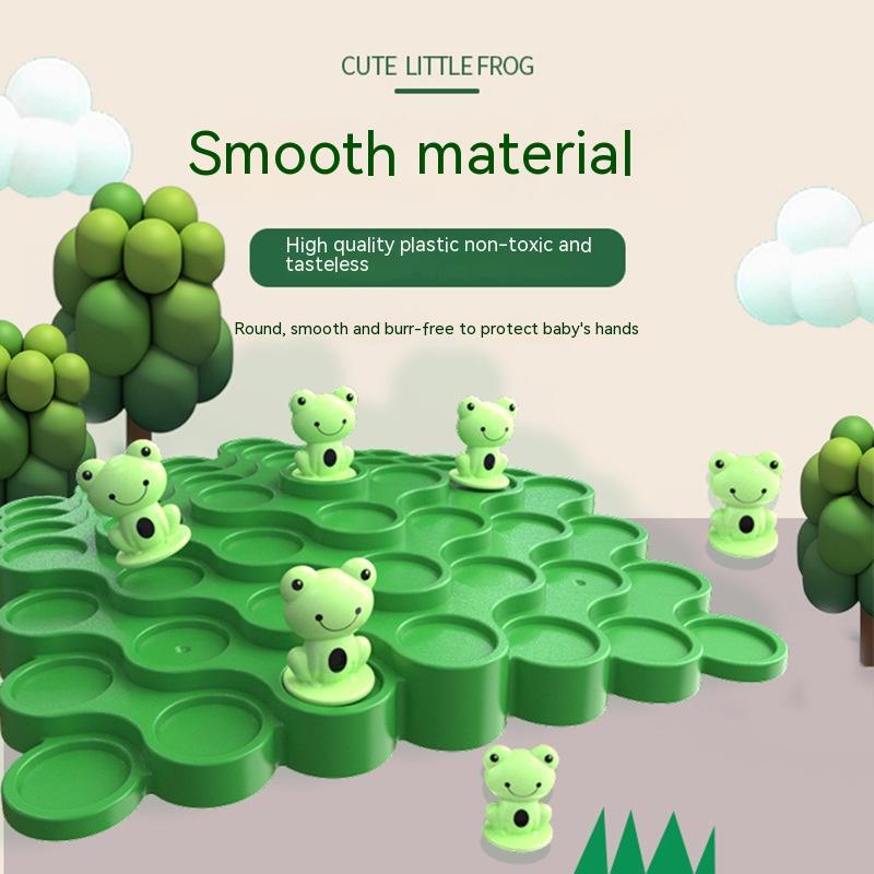 Jenga Toy Frog Balance Tree