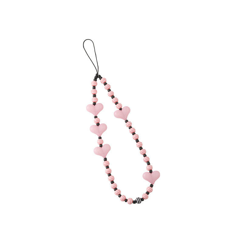 Love Beaded Phone Case Chain