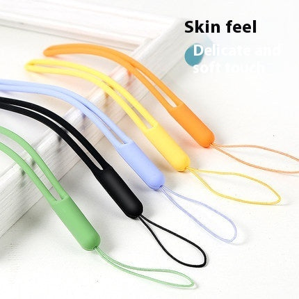 Silicone Multi-color Mobile Phone Lanyard