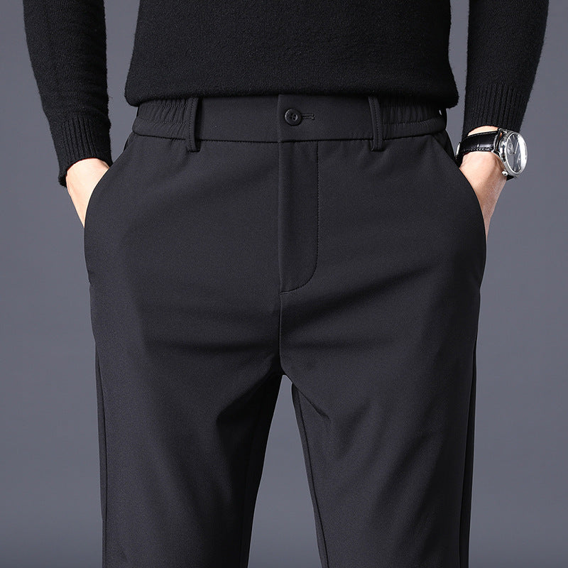 Men's Autumn And Winter Thickened Warm Trousers All-match Fashion