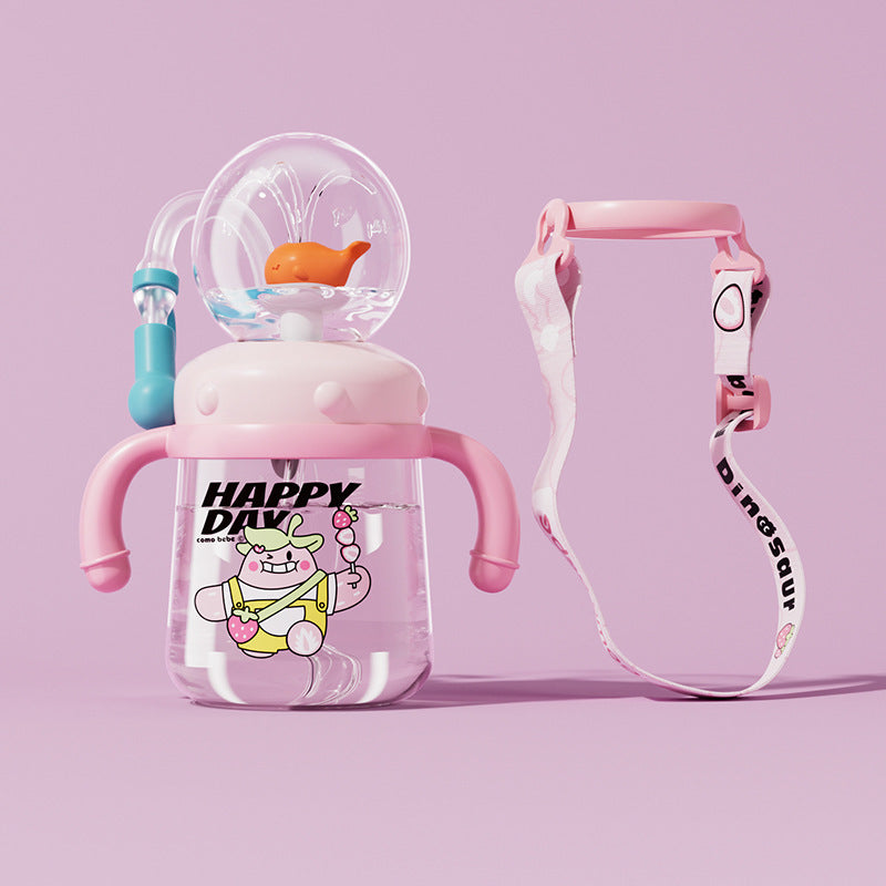 Children's Fun Whale Diving Fountain Cup