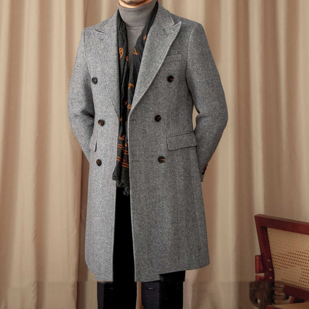 Italian Slim Fit Warm Coat For Men