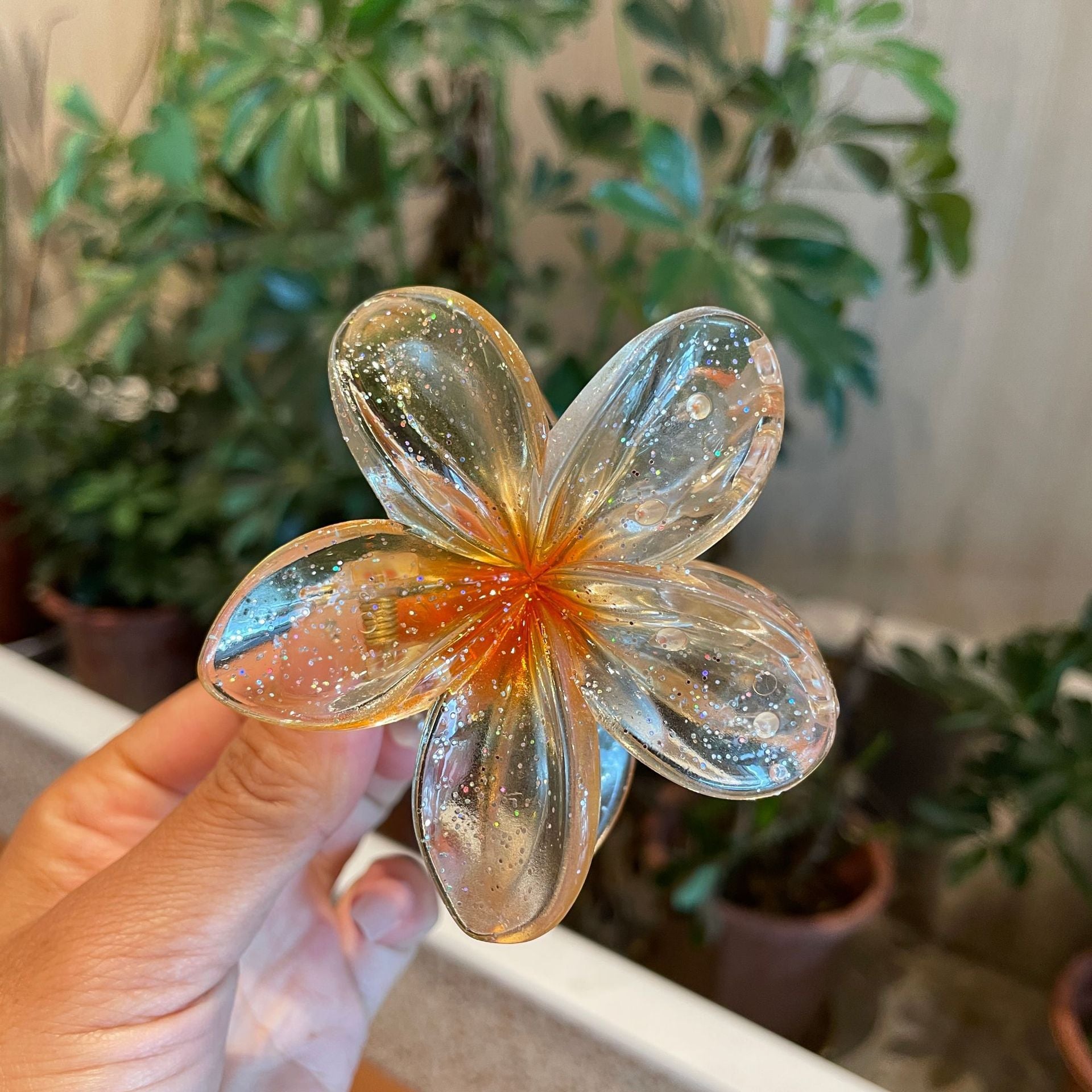 Flower Barrettes Women's Colorful Updo Gadget Hair Accessories