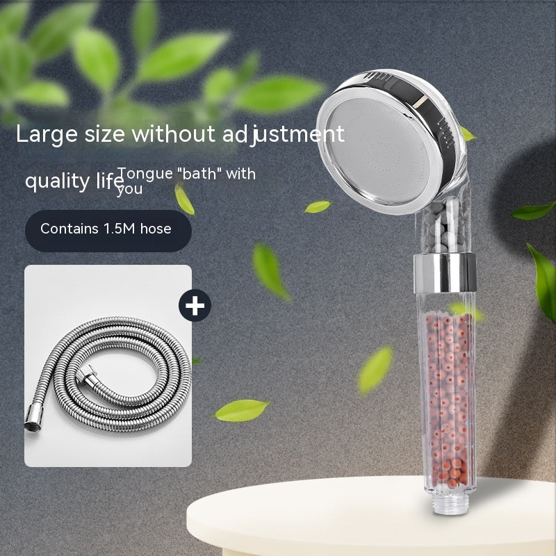 Three-speed Anion Supercharged Filtering Shower Head Nozzle