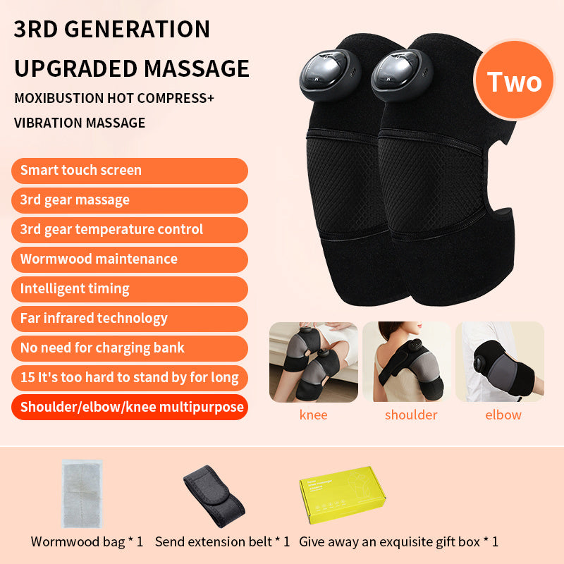 Knee Massager Heats Up And Keeps Warm