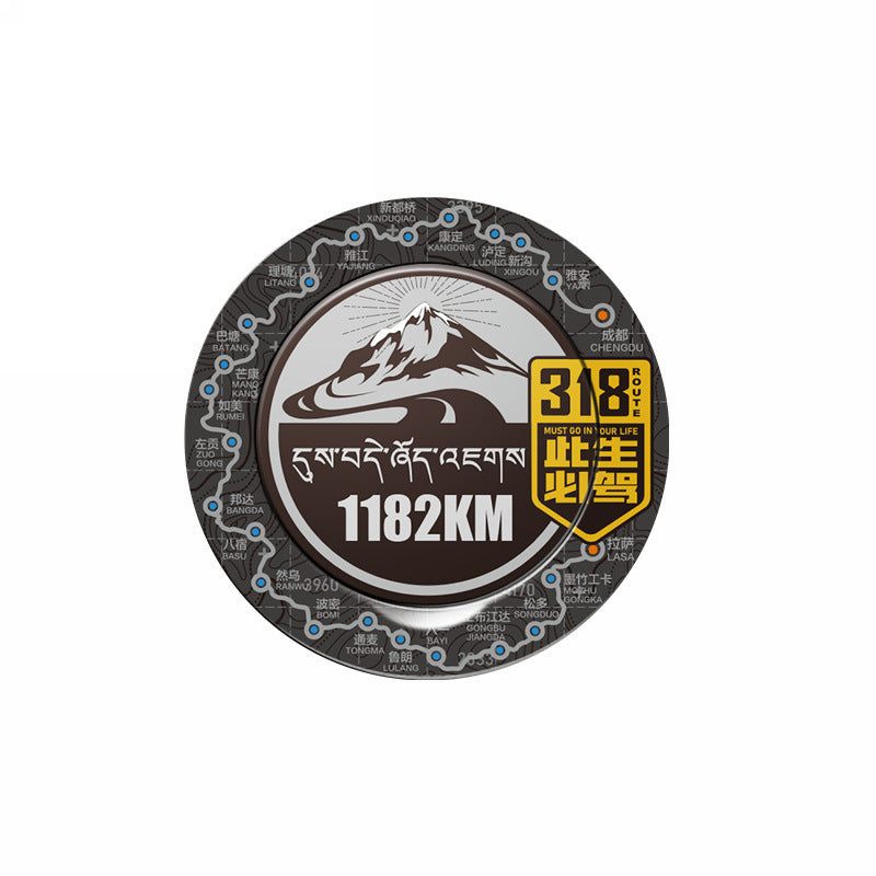 Fashion Simple Magnetic Fastened Ring Bracket