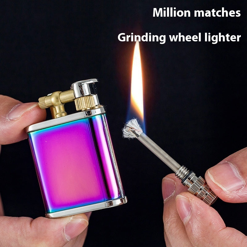 Leader Kerosene Lighter 229 Lifting Arm Grinding Wheel Ignition