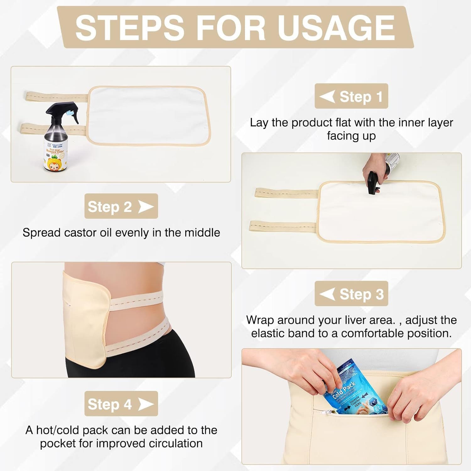 Repeatable Nursing Assistance Package Soft And Gentle