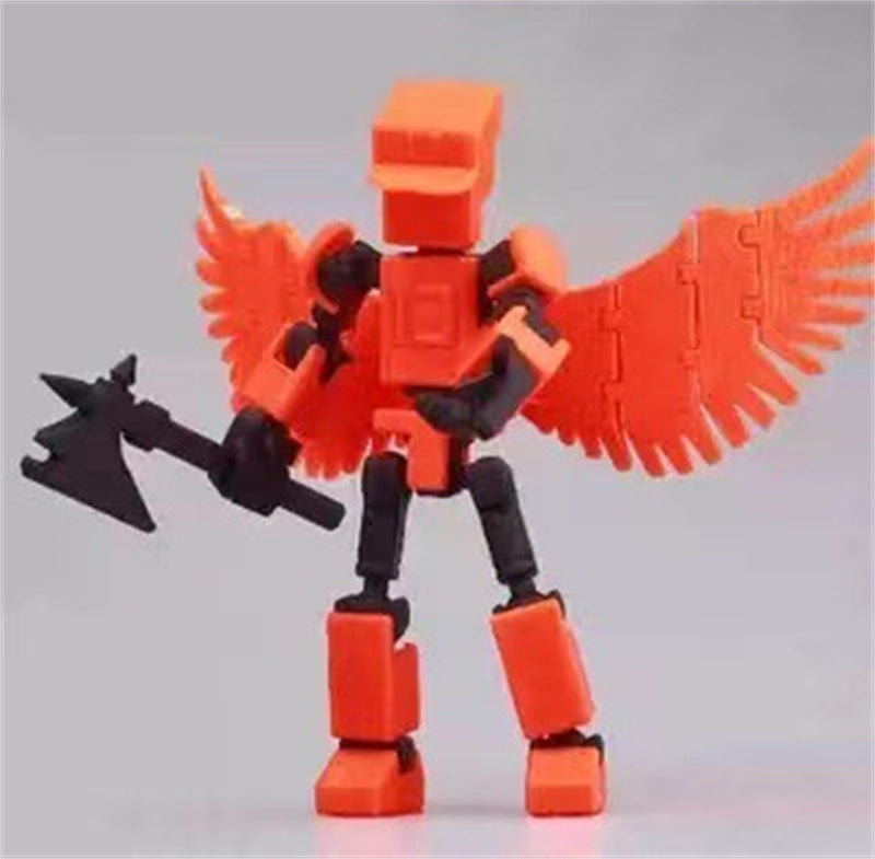 3D Printing Multi-movable Joint Doll Decoration