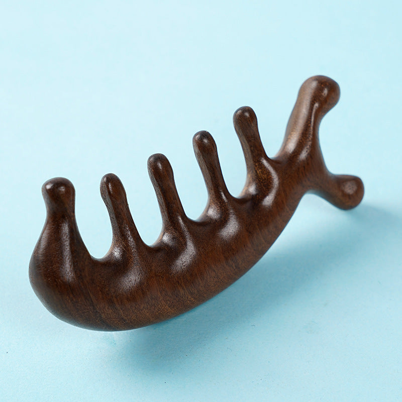 Unisex Five Teeth Massage Comb