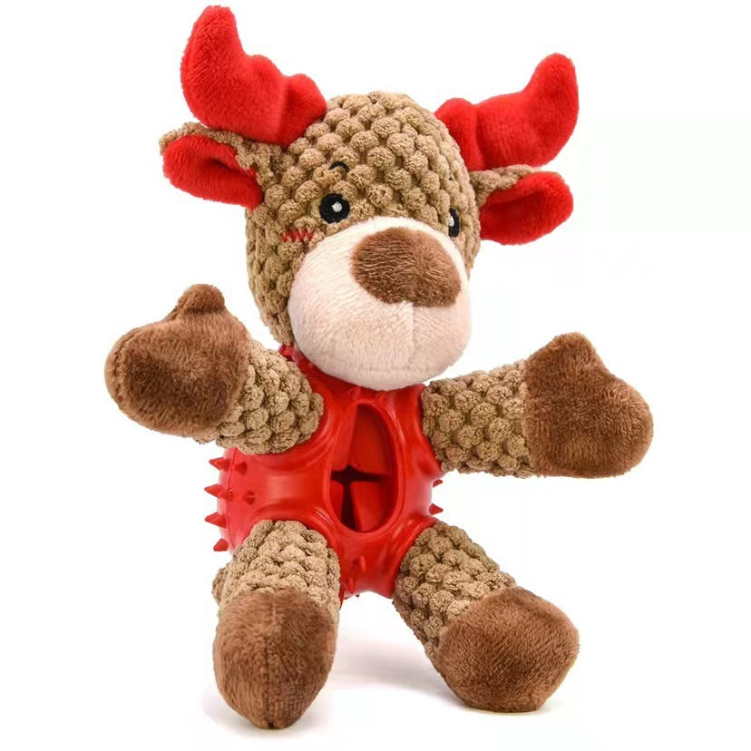 Christmas Fashion Simple Elk Dog Toy