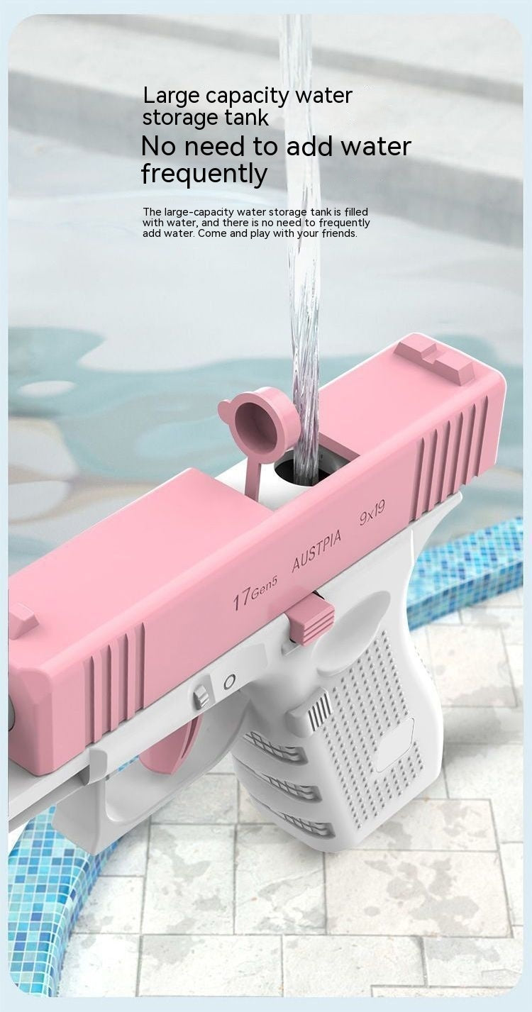 Water Gun Toy New Automatic Continuous Hair Children Automatic Water Spray