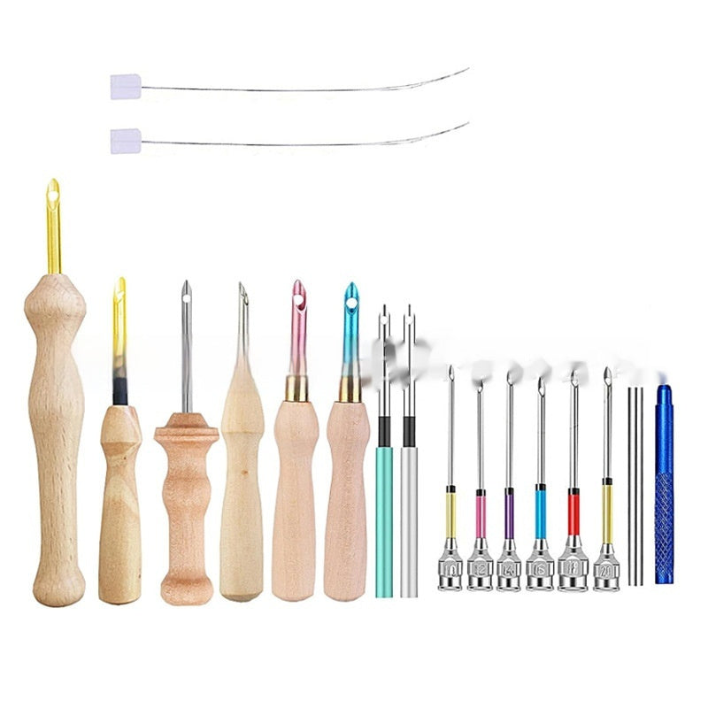 Simple Replaceable Plug Full Model Embroidery Stamp Needle Poke