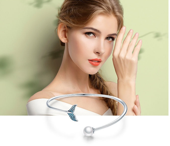 Mermaid's tears s925 sterling silver bracelet