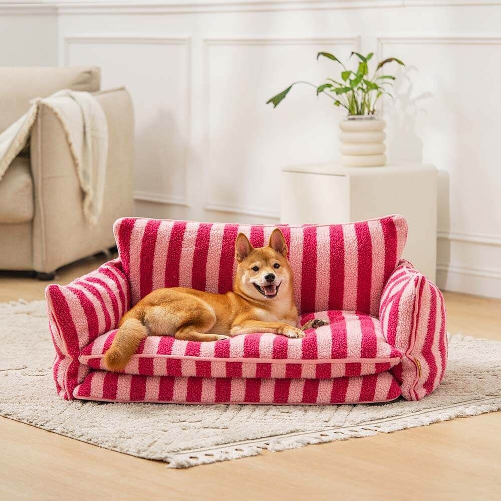 Removable And Washable Winter Warm Deep Sleep Pet Sofa Kennel