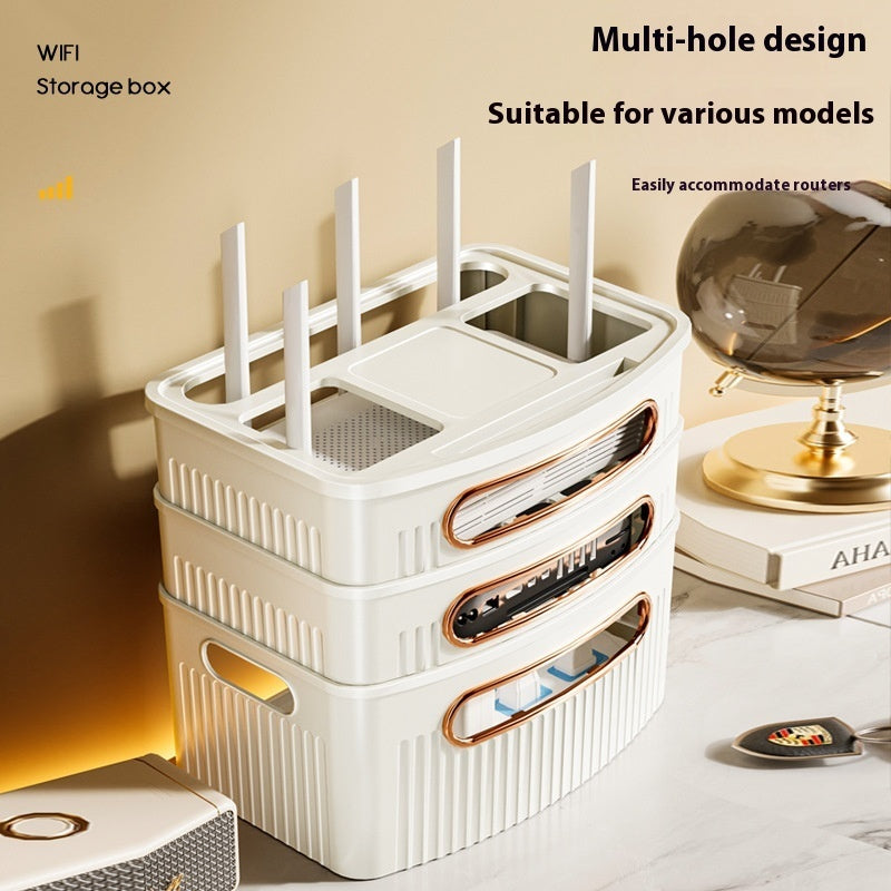 Router Storage Box Desktop TV Set-top Box