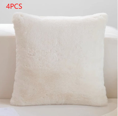 Bed Pillow Sofa Cushion Plush Pillowcase