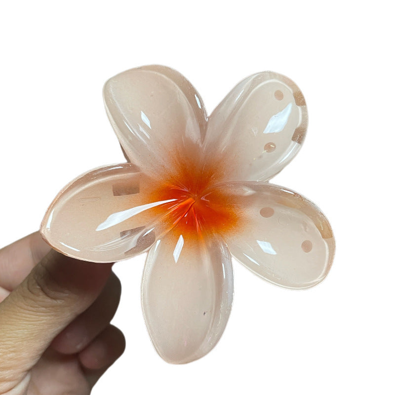 Flower Barrettes Women's Colorful Updo Gadget Hair Accessories
