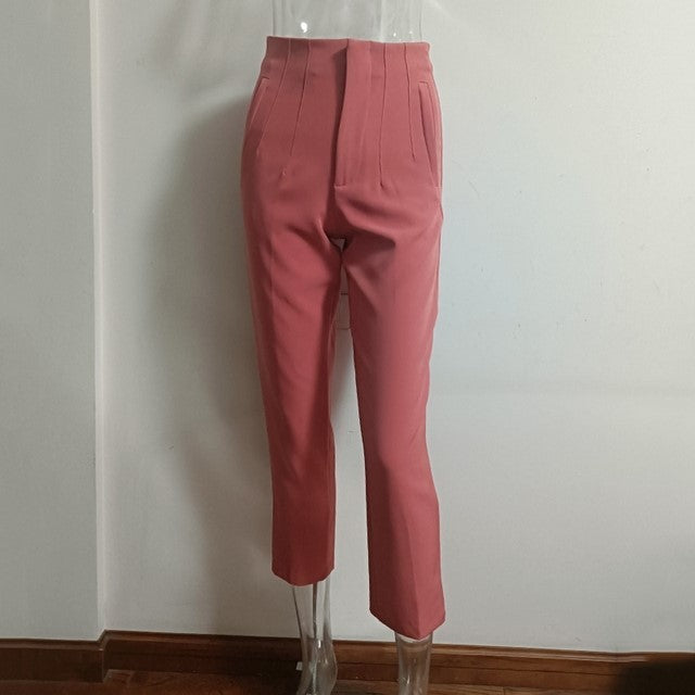 Women's Casual Fashion Straight Leg Pants