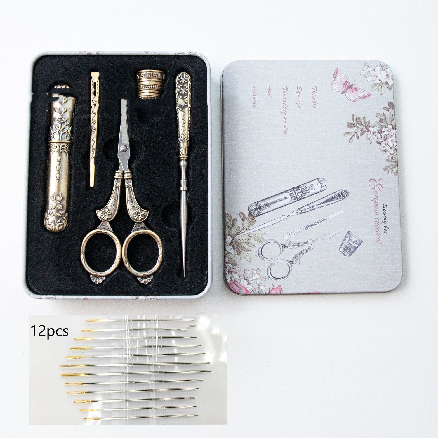 Sewing Tool Scissors Retro Style