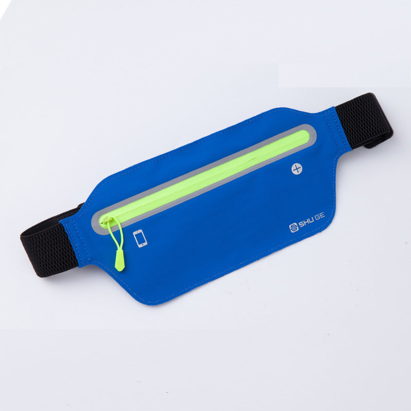 Ultra-thin Running Waterproof Portable Close-fitting Reflective Sports Phone Waist Bag