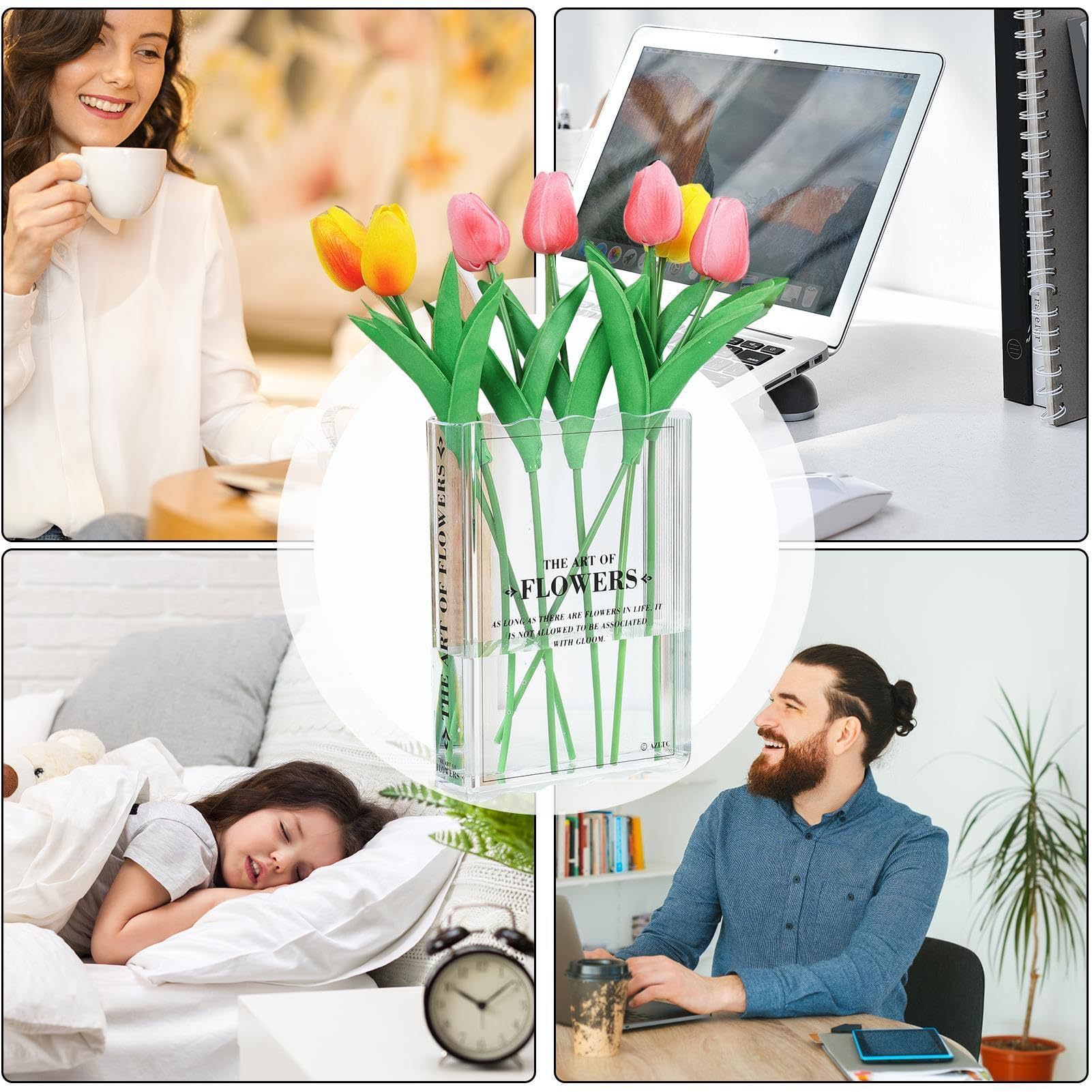 Acrylic Decoration Flower Bottle Household