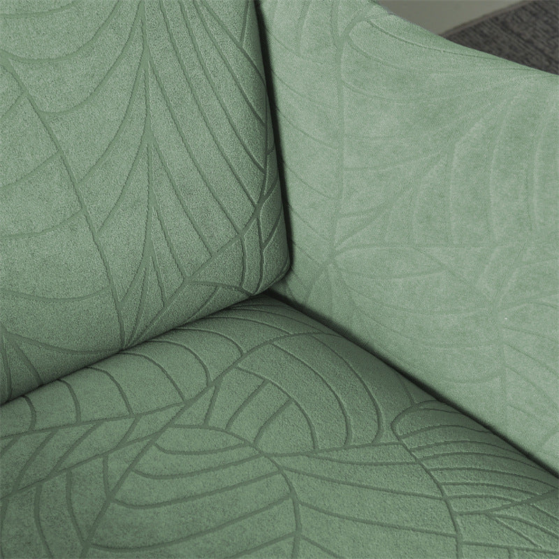 Pure Color Jacquard All-inclusive Chair Cover American Jiameng Cushion