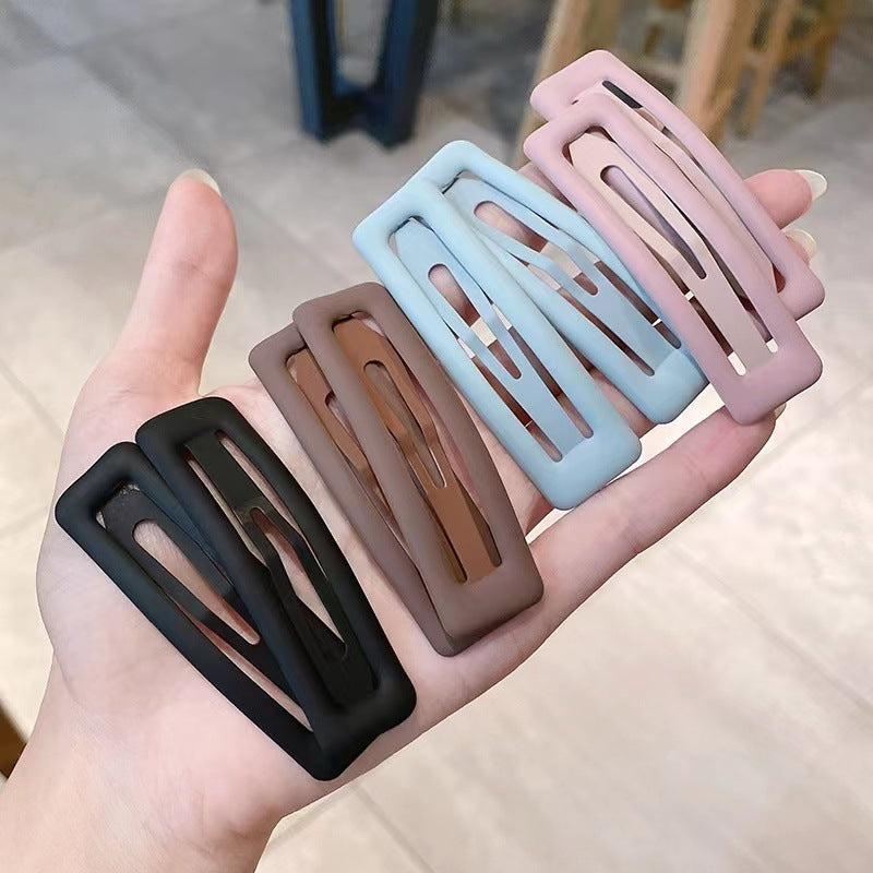 Simple Temperament Bangs Cropped Hair Clip Word Clip