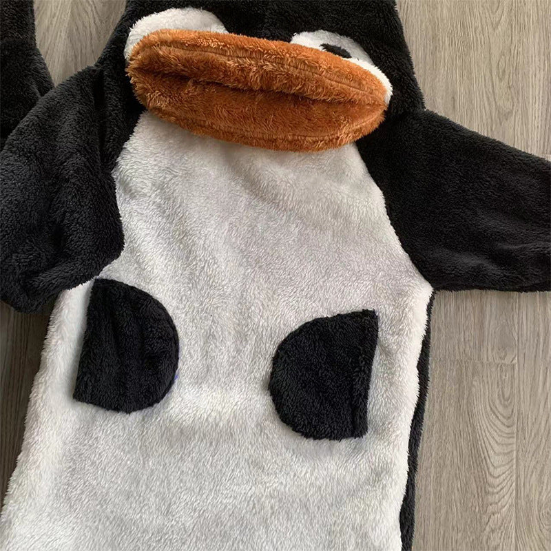 Children's Flannel Nightgown Homewear Suit