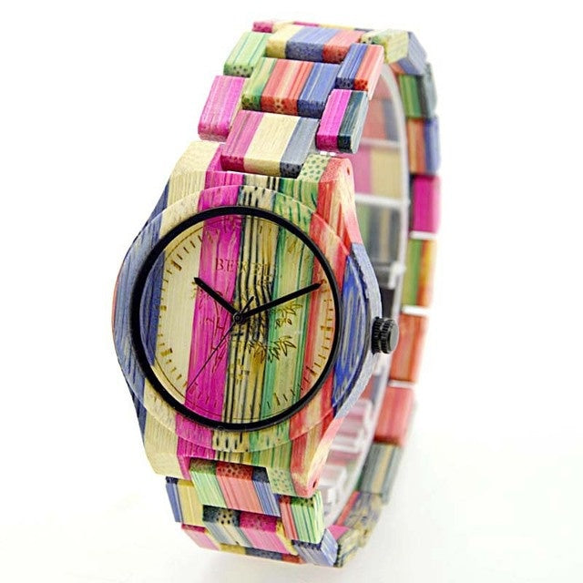 Ms. Bamboo delicate fashion watch