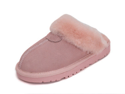 Winter warm non-slip slippers