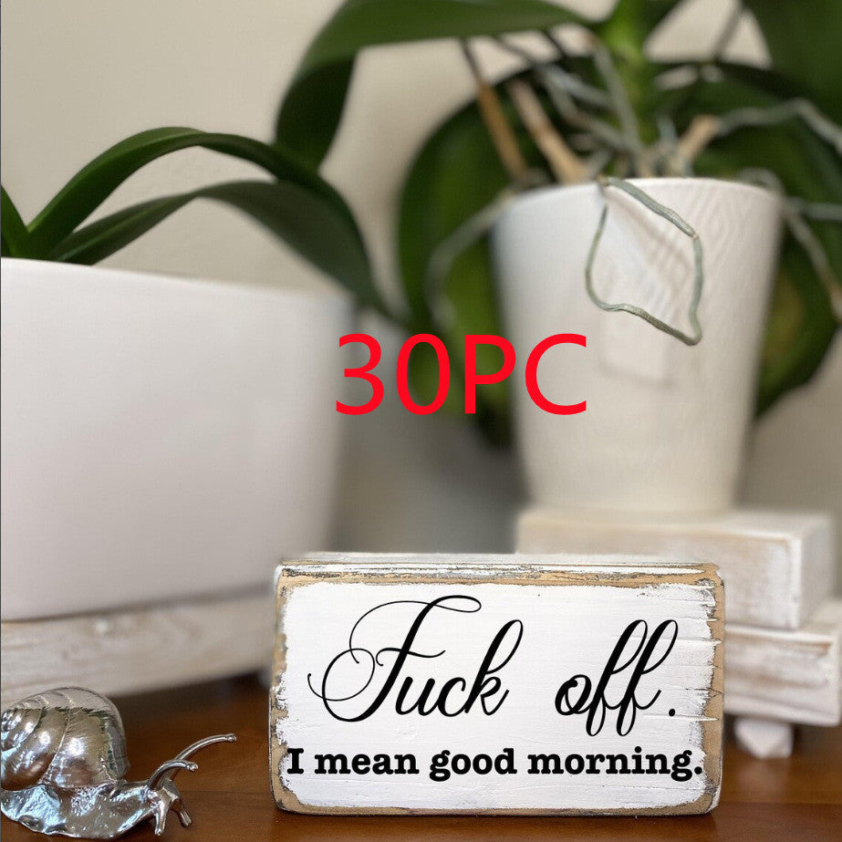 English Letters Desktop Ornaments