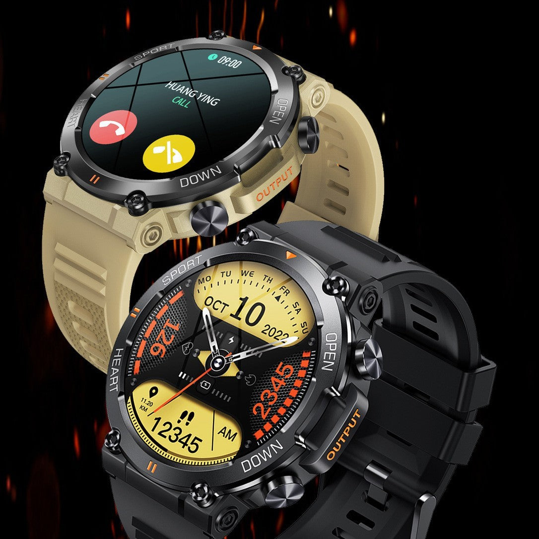 Comprehensive Health Smart Watch - Heart Rate, Blood Pressure, and More