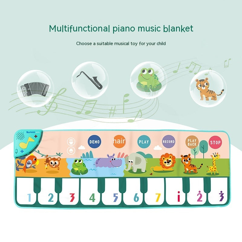 Children's Multifunctional Fun Animal Music Game Carpet